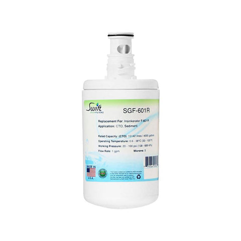 Replacement for Insinkerator F-601R Water Filter by Swift Green Filters SGF-601R - The Filters Club