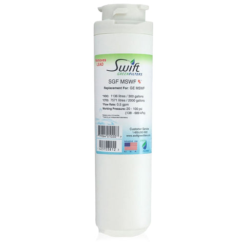 GE MSWF, PS1559689, MSWF3PK & Tier 1 RWF1062 Compatible Pharmaceutical Refrigerator Water Filter