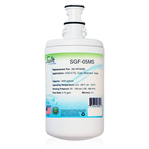 Replacement for 3M-HF05MS Filter by Swift Green Filters SGF-05MS