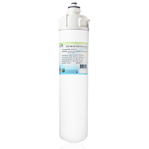 Replacement for Everpure EV9613-21,EV9613-26 Filter by Swift Green Filters SGF-96-40 VOC-Chlora-S-B