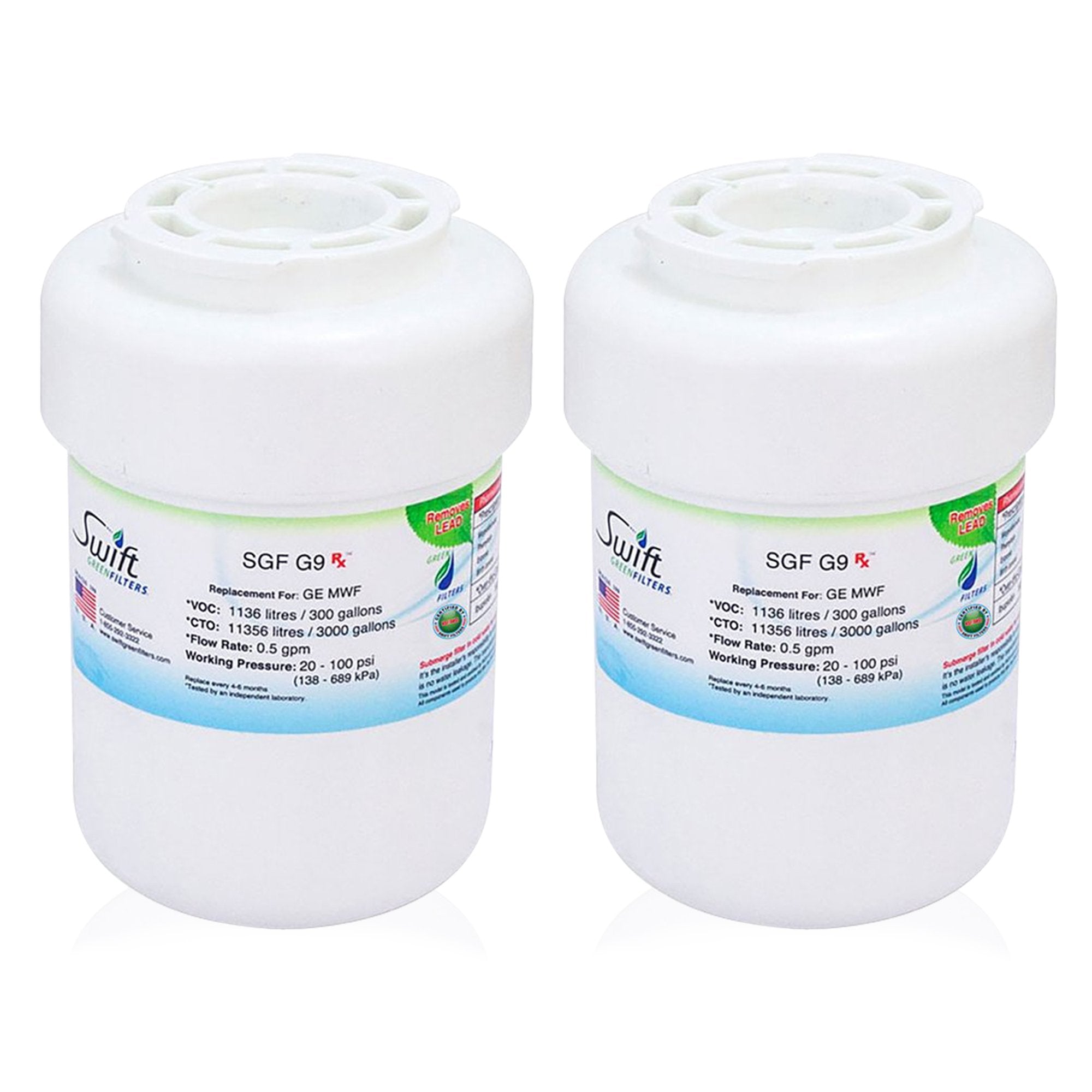 GE WF287 Compatible Pharmaceutical Refrigerator Water Filter