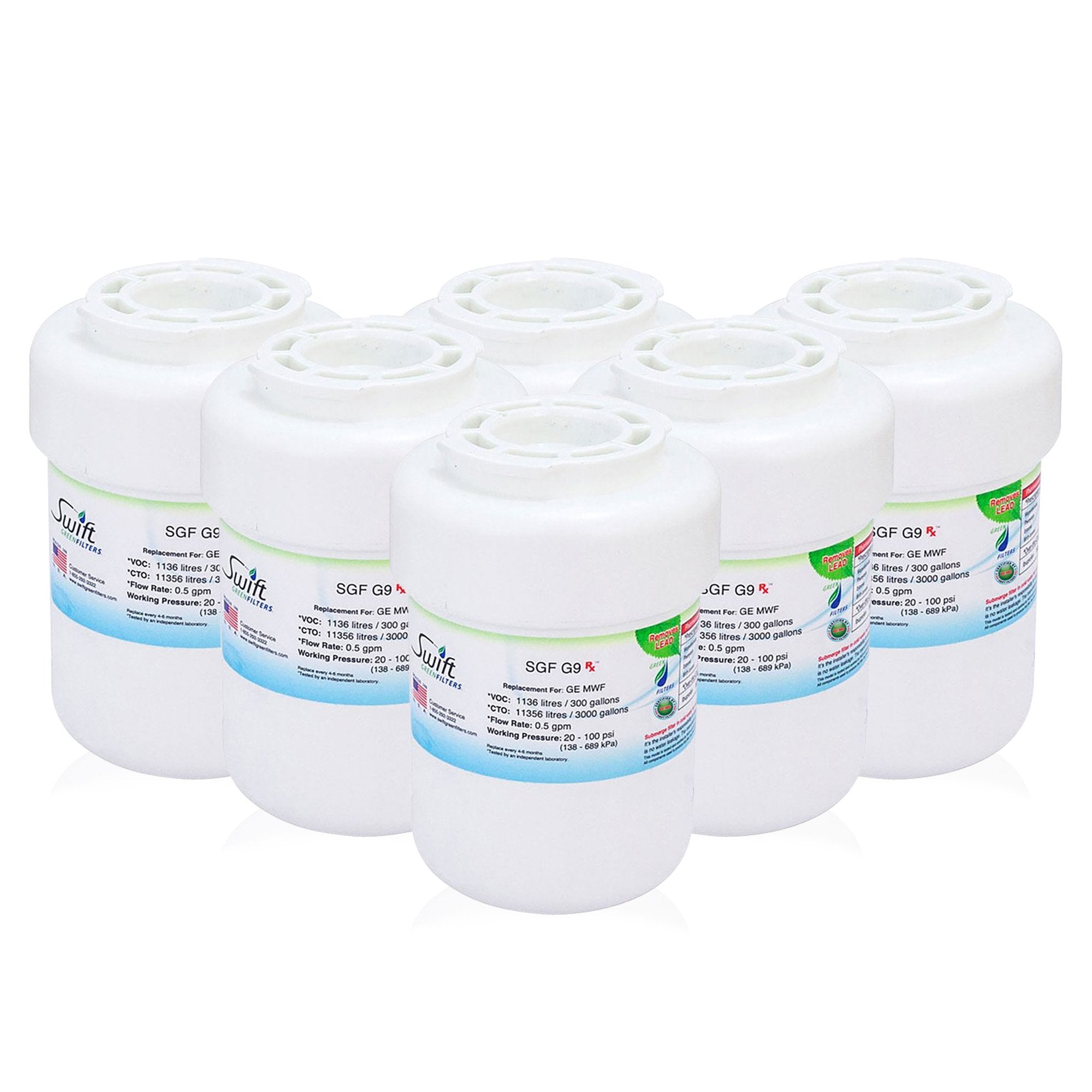 EcoAqua EFF-6013A & Kenmore 46-9905 Compatible Pharmaceutical Refrigerator Water Filter