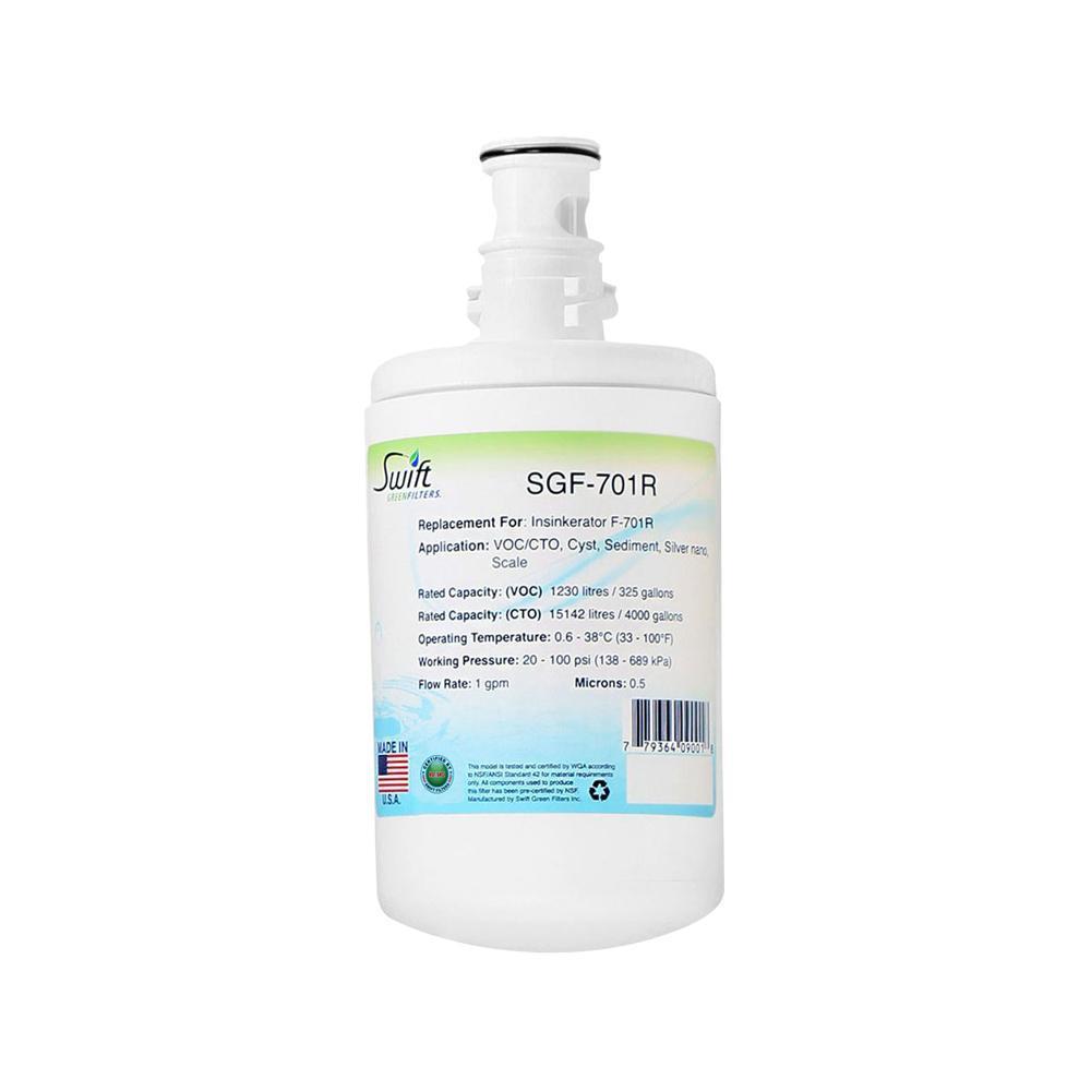 Replacement for Insinkerator F-701R Water Filter by Swift Green Filters SGF-701R - The Filters Club