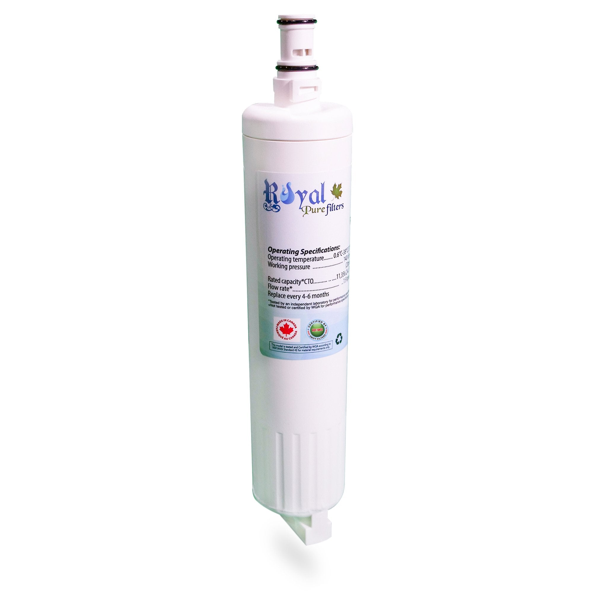 Whirlpool 4396508 Compatible CTO Refrigerator Water Filter
