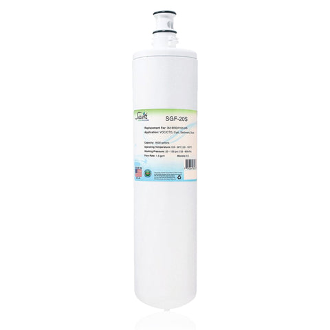 Replacement for 3M BREW120-MS Filter by Swift Green Filters SGF-20S