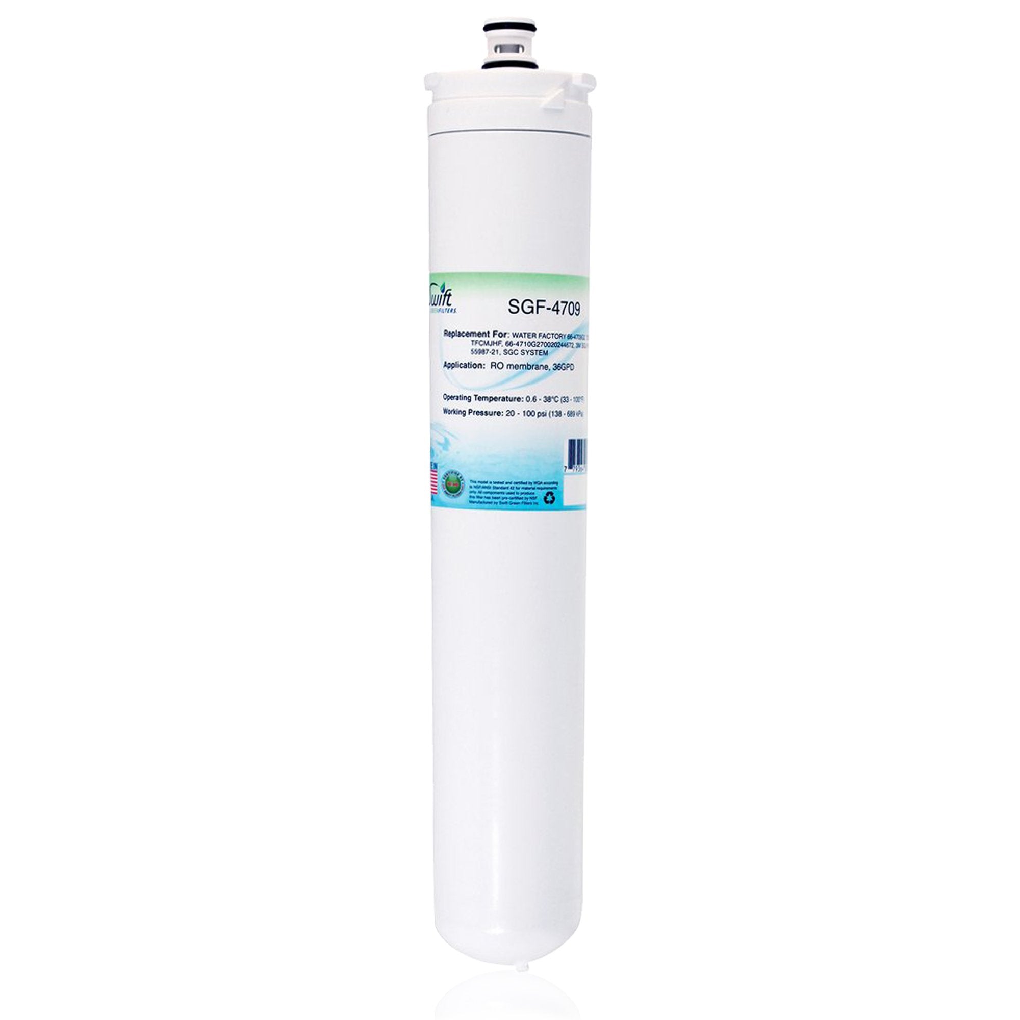 Replacement for 3M Water Factory 66-4709G2 Filter by Swift Green Filters SGF-4709