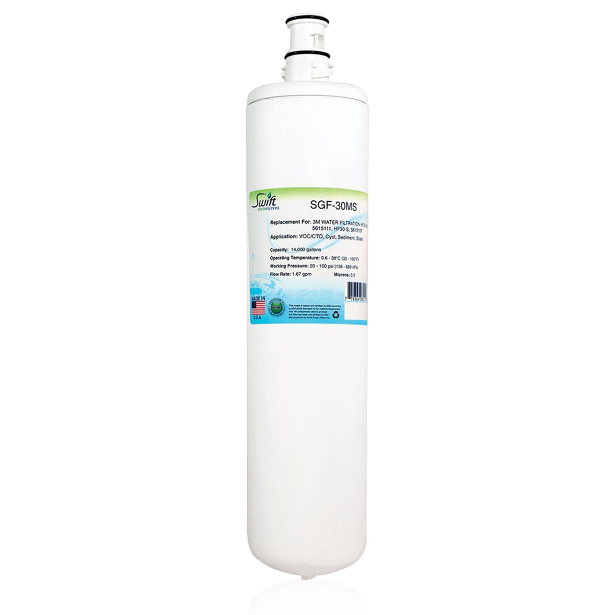Replacement for 3M HF30-MS Filter by Swift Green Filters SGF-30MS