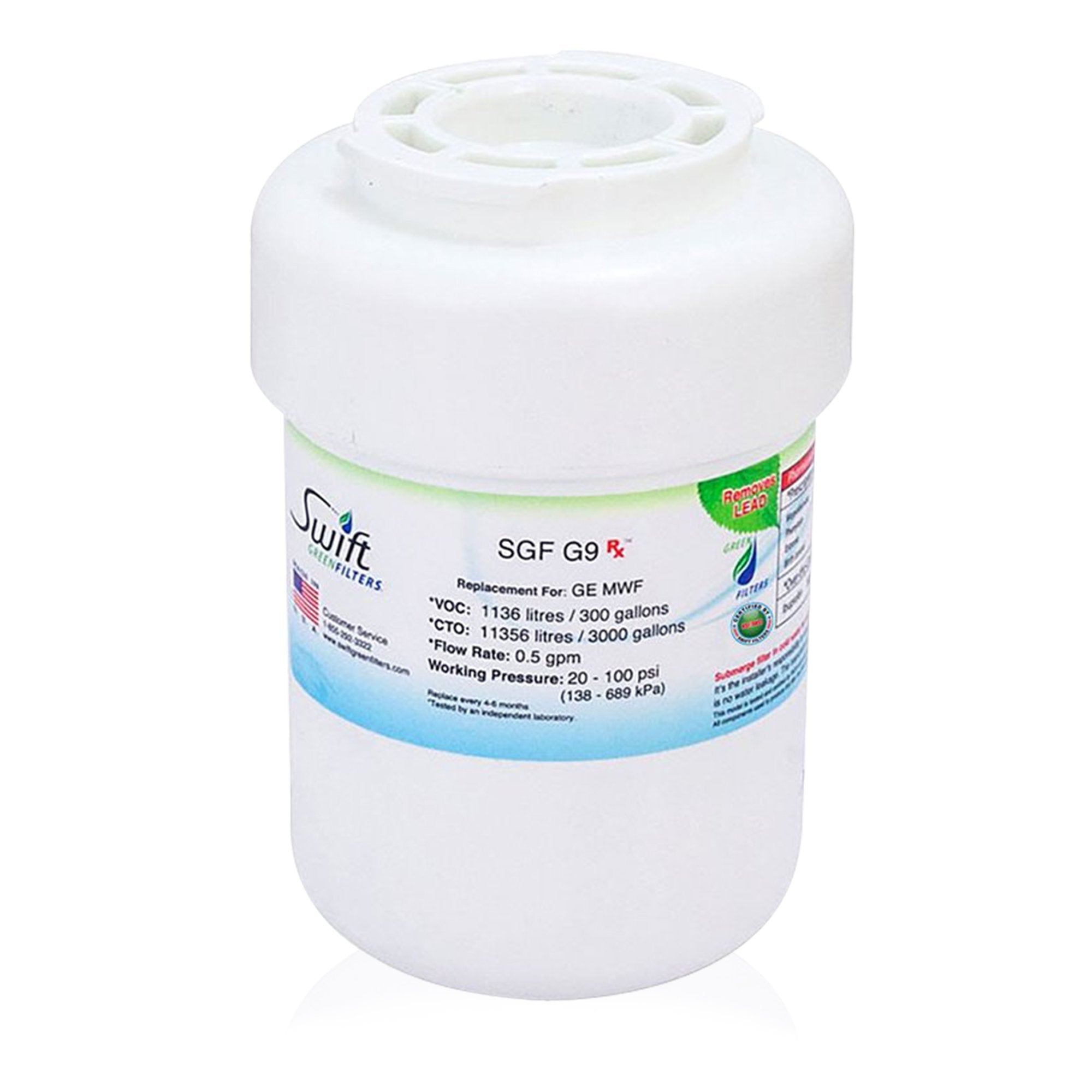 GE MWF Compatible Pharmaceutical Refrigerator Water Filter