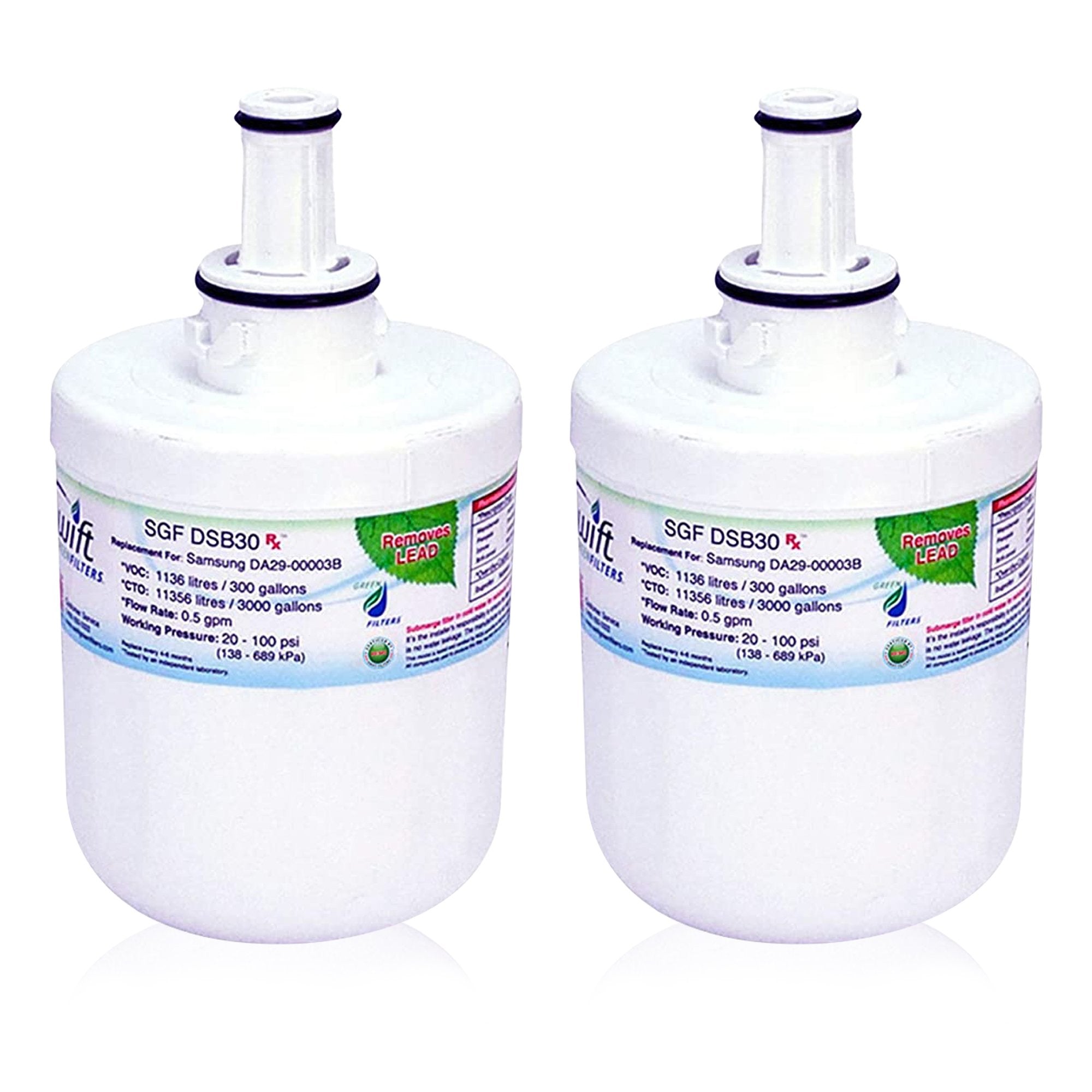 Samsung DA29-00003G, DA2900003AB & HAF-CU1 Compatible Pharmaceutical Refrigerator Water Filter