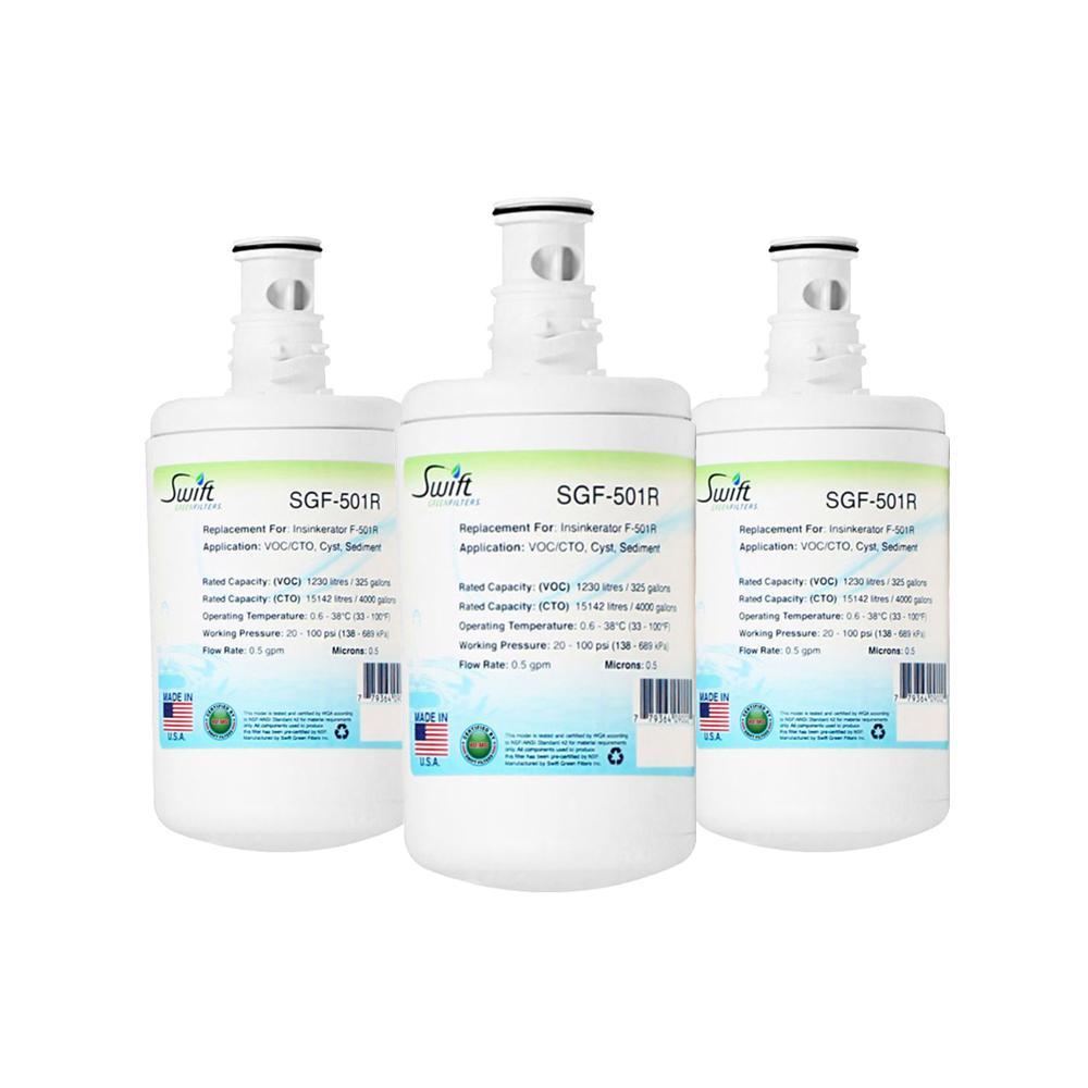 Replacement for Insinkerator F-501R Water Filter by Swift Green Filters SGF-501R - The Filters Club