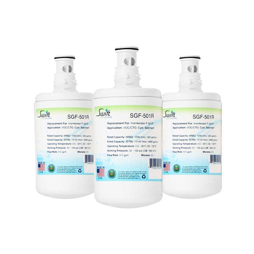 Replacement for Insinkerator F-501R Water Filter by Swift Green Filters SGF-501R - The Filters Club