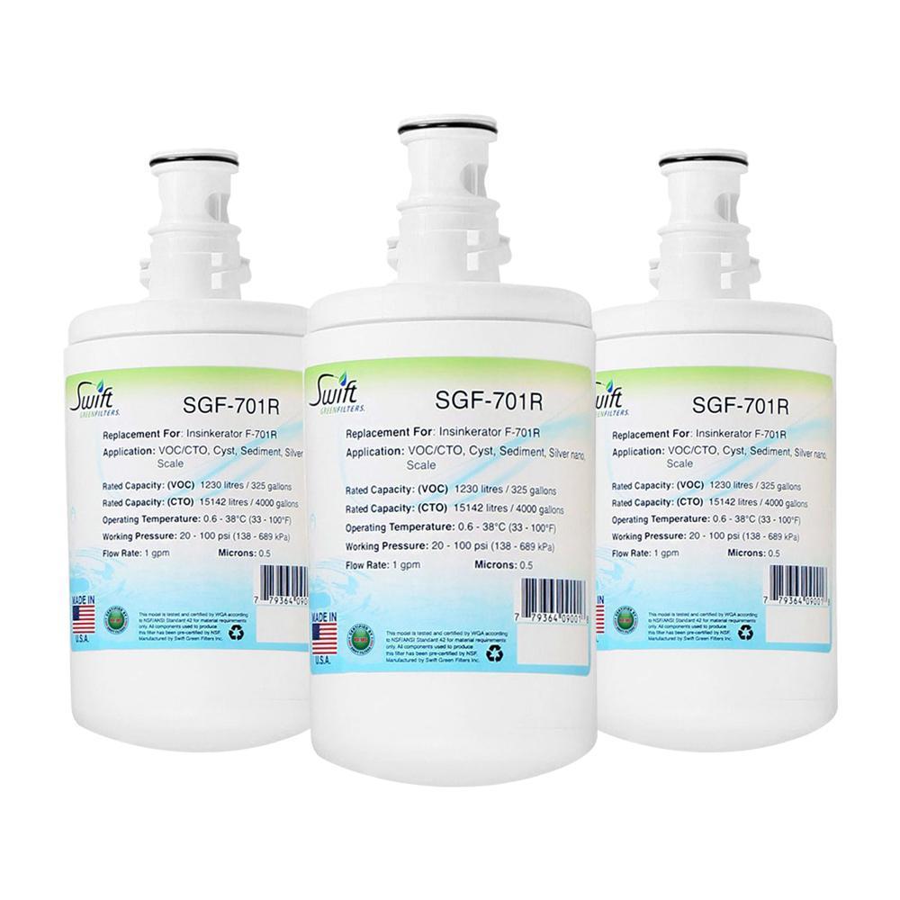 Replacement for Insinkerator F-701R Water Filter by Swift Green Filters SGF-701R - The Filters Club