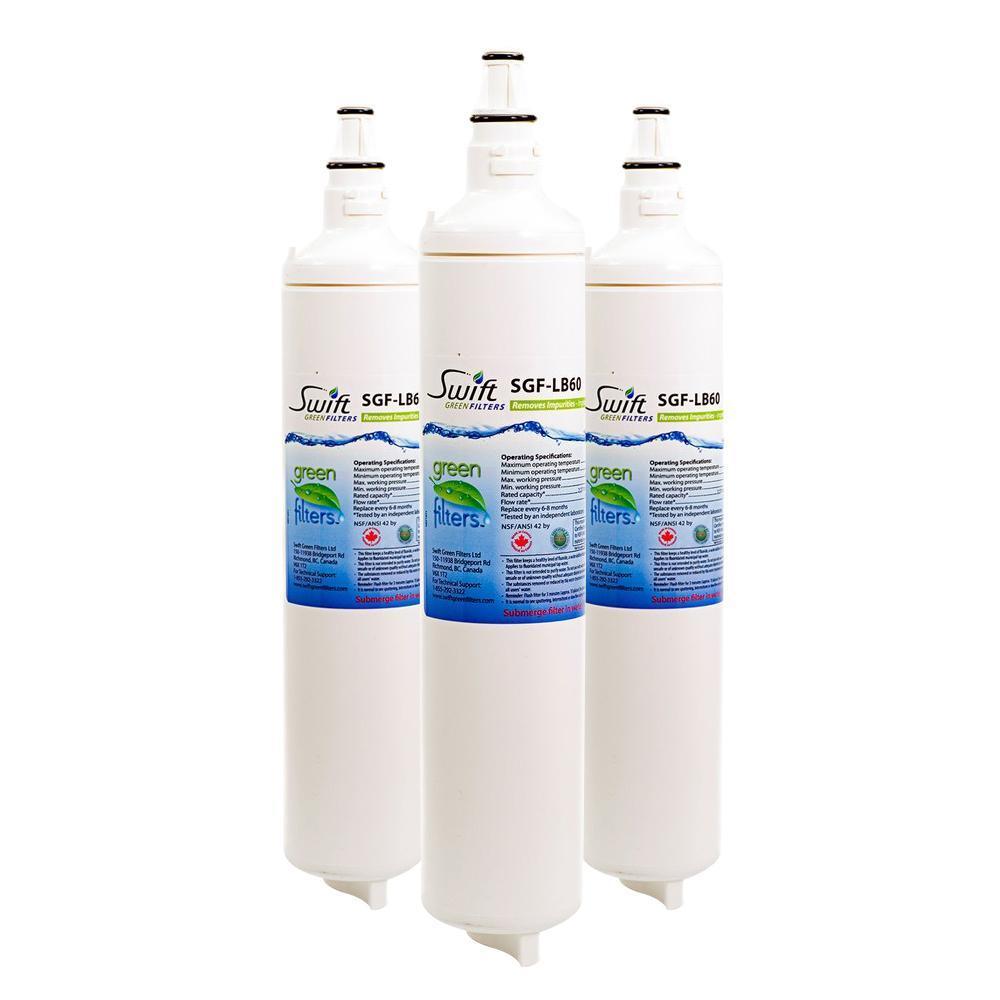 EcoAqua EFF-6003A,EFF-6004A Compatible VOC Refrigerator Water Filter - The Filters Club