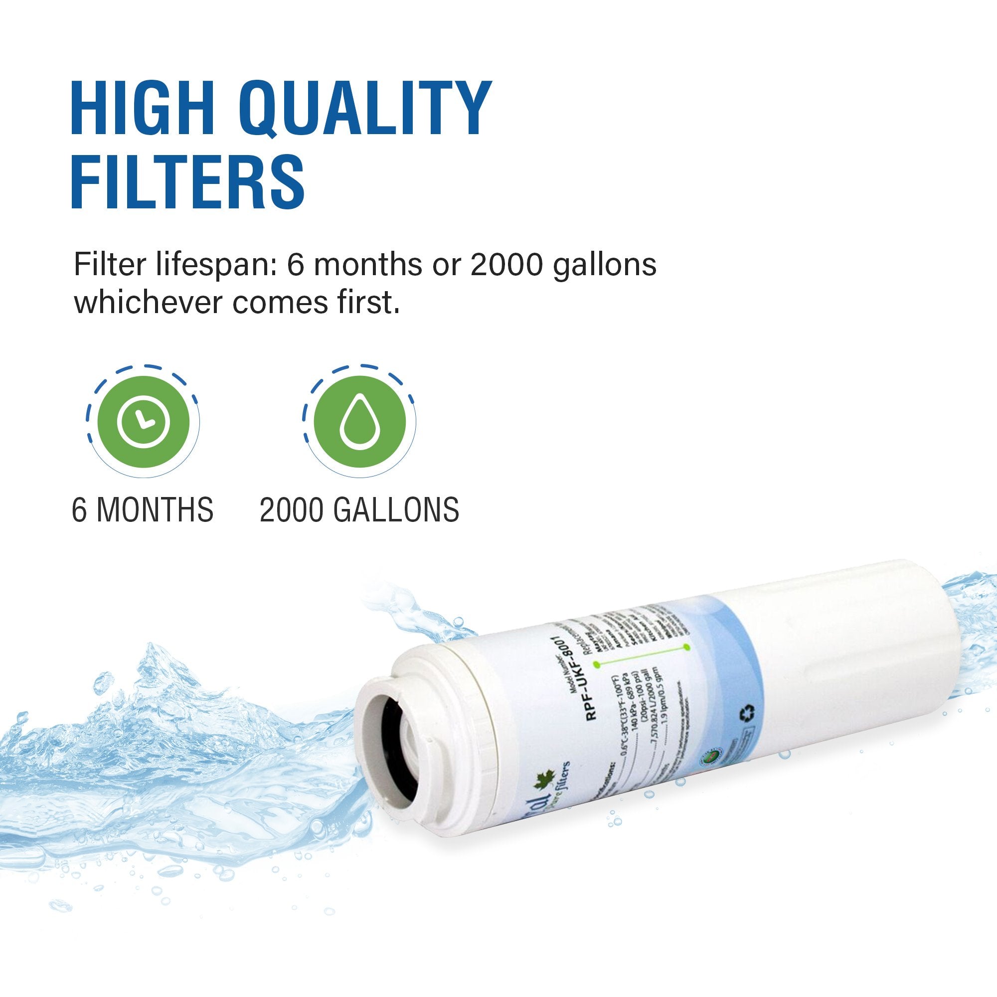 EveryDrop EDR4RXD1 Compatible CTO Refrigerator Water Filter