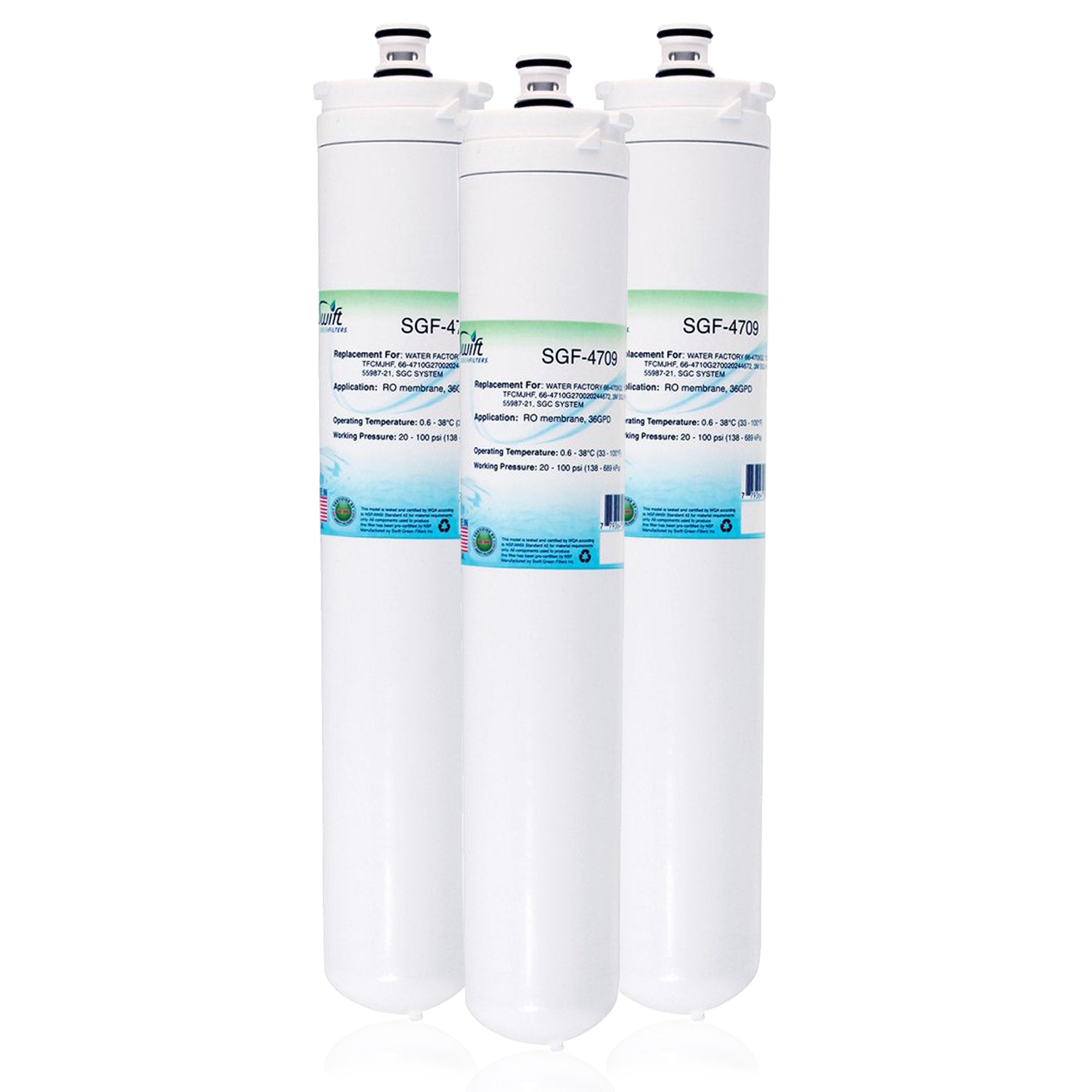 Replacement for 3M Water Factory 66-4709G2 Filter by Swift Green Filters SGF-4709