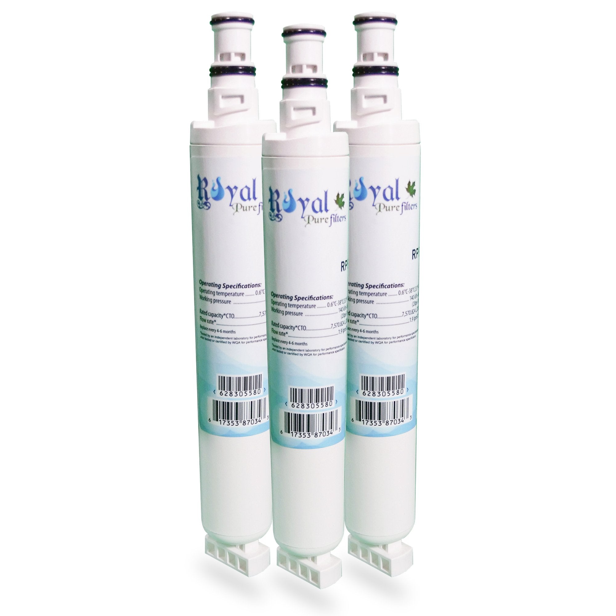 EveryDrop EDR6D1, Whirlpool 4396701/6701 & Kenmore 46-9915 Compatible CTO Refrigerator Water Filter