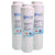 EveryDrop EDR4RXD1, Maytag Ukf8001 & Whirlpool 4396395 Compatible CTO Refrigerator Water Filter 3 PACK