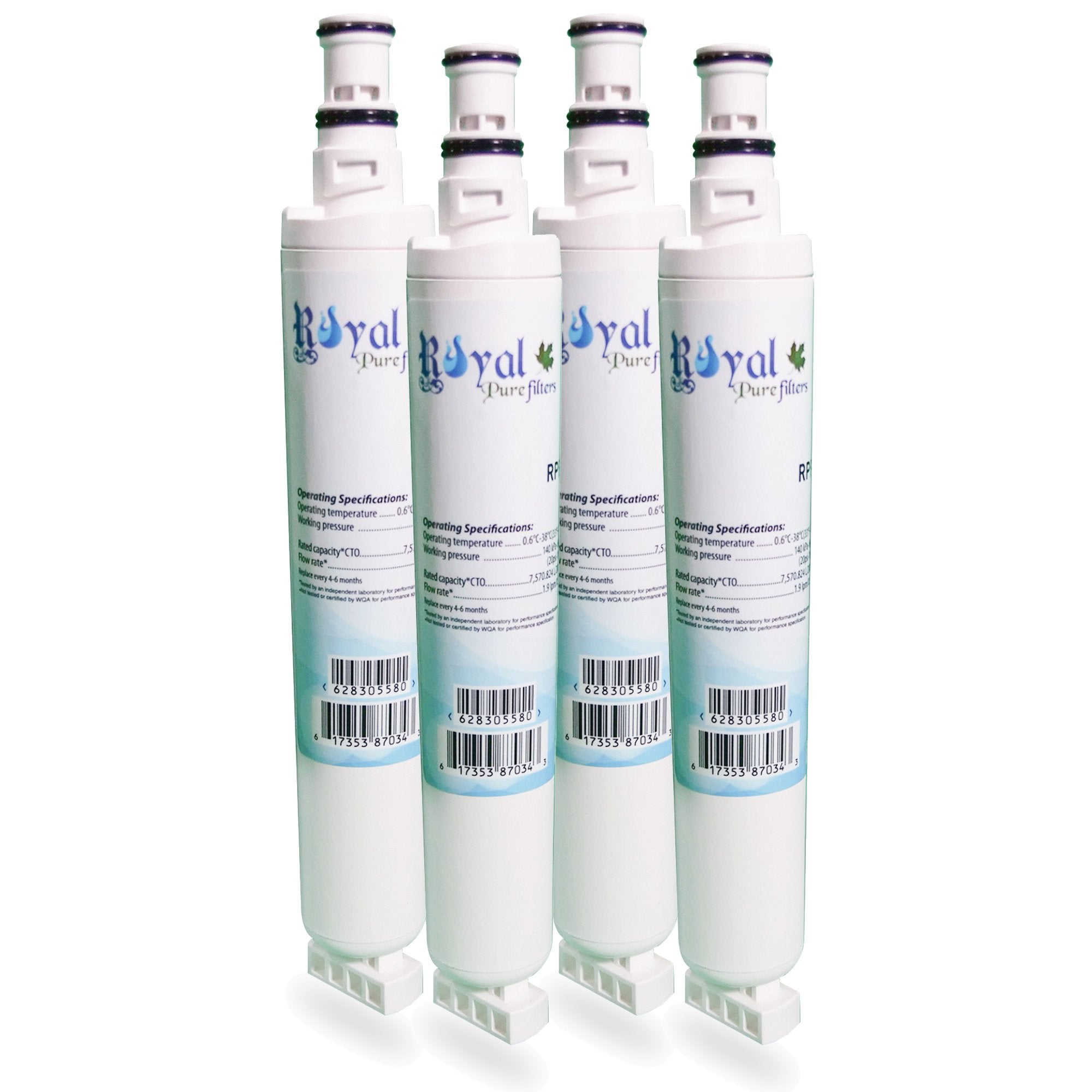 EveryDrop EDR6D1, Whirlpool 4396701/6701 & Kenmore 46-9915 Compatible CTO Refrigerator Water Filter