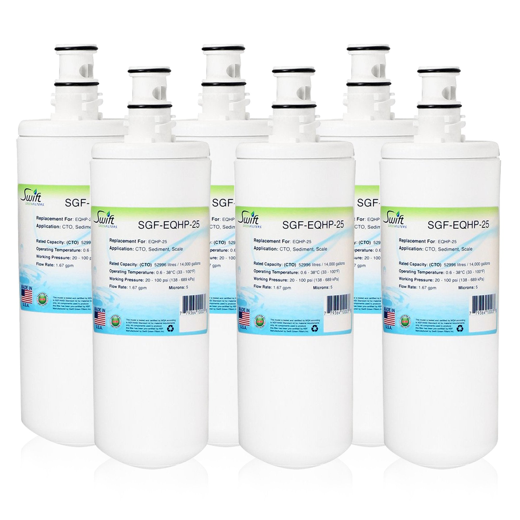 Replacement for Bunn Bunn EQHP-25 Water Filter by Swift Green Filters SGF-EQHP-25