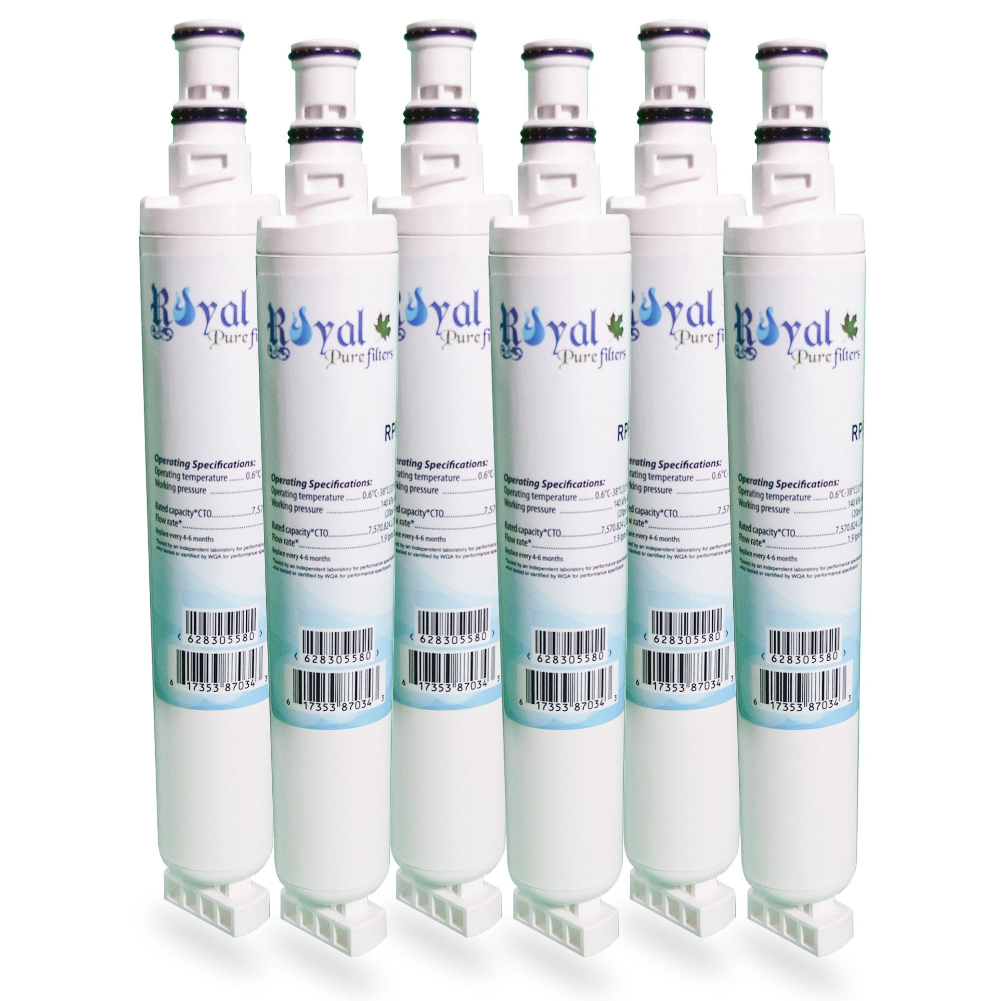 EveryDrop EDR6D1, Whirlpool 4396701/6701 & Kenmore 46-9915 Compatible CTO Refrigerator Water Filter