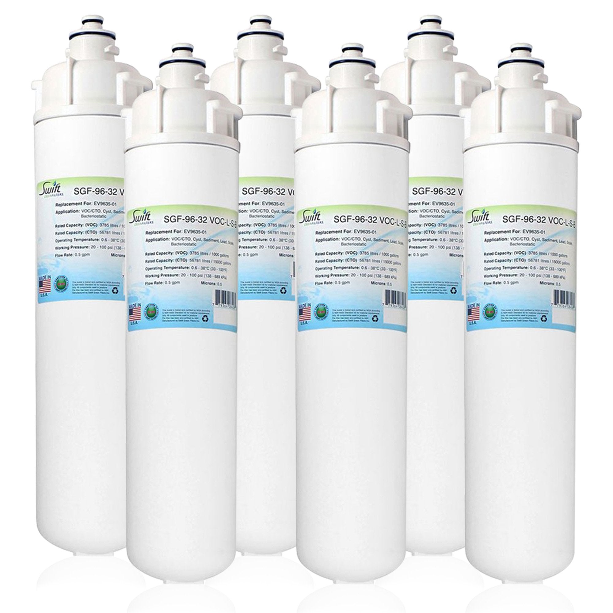 Replacement for Everpure EV9635-01 Filter by Swift Green Filters SGF-96-32 VOC-L-S-B