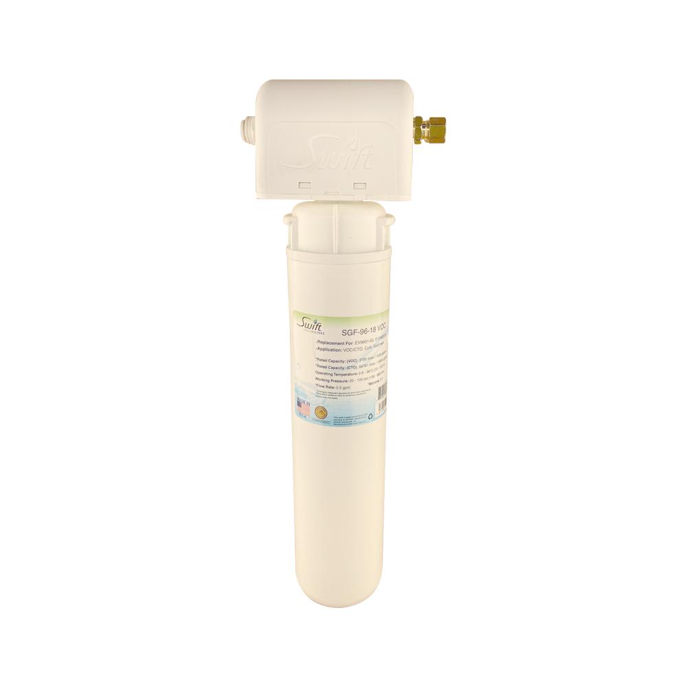 SGF3- 14-MAX-Rx (Single Candle System) Under the Sink System with ultra high Capacity,Direct Connect Fittings-Removes Pharmaceutical ,VOC, Chlorine,Arsenic, Lead,Heavy metals,CTO - The Filters Club