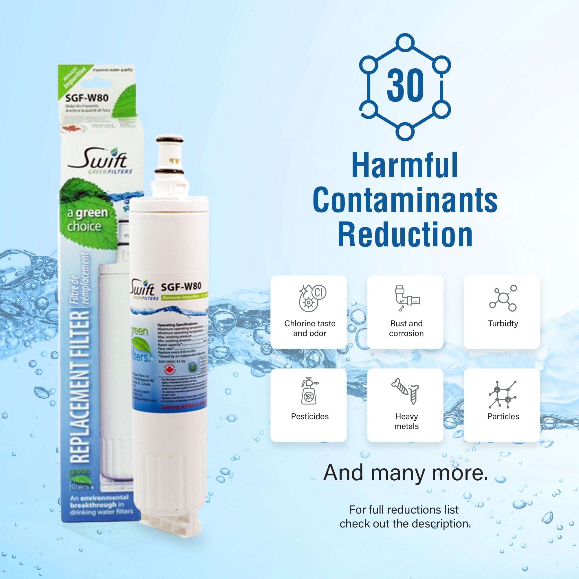 EveryDrop EDR5RXD1 Compatible VOC Refrigerator Water Filter