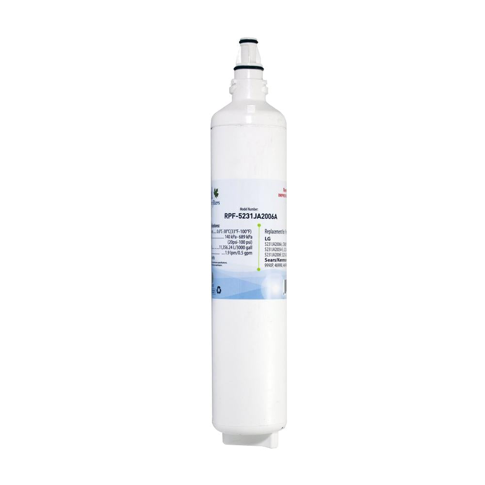 EcoAqua EFF-6003A,EFF-6004A Compatible CTO Refrigerator Water Filter - The Filters Club