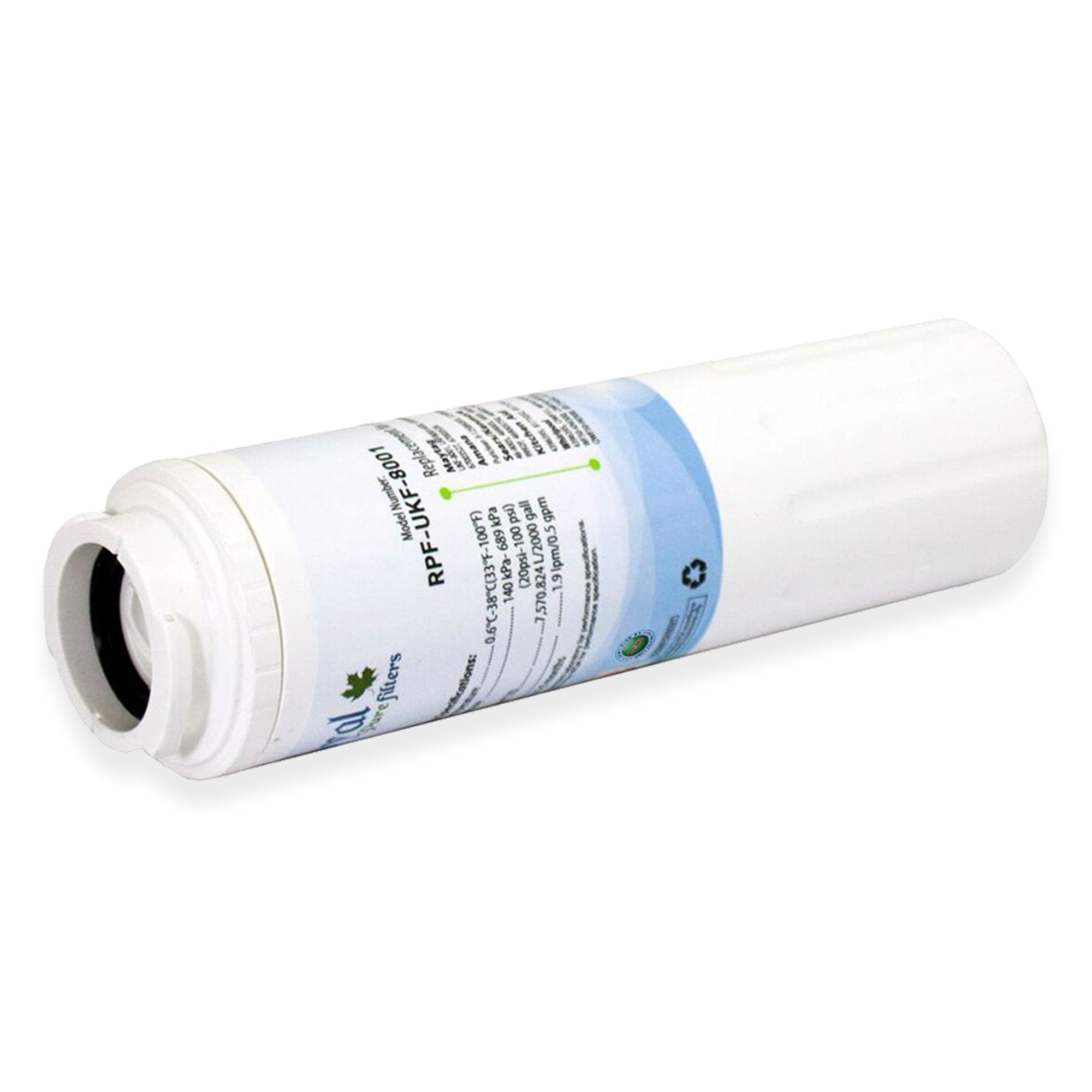 EveryDrop EDR4RXD1, Maytag Ukf8001 & Whirlpool 4396395 Compatible CTO Refrigerator Water Filter